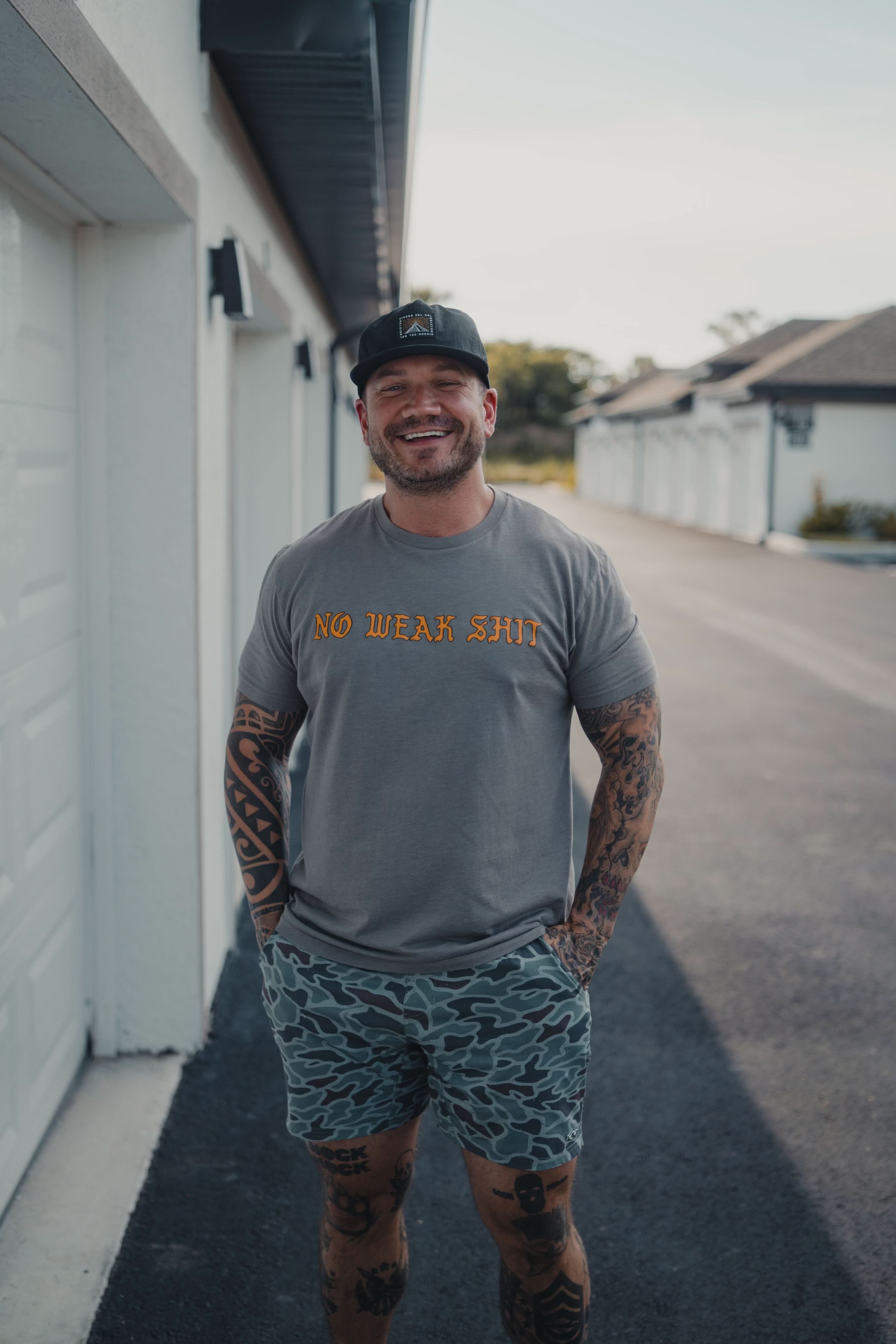 No Weak Shit T-Shirt - We Defy The Norm