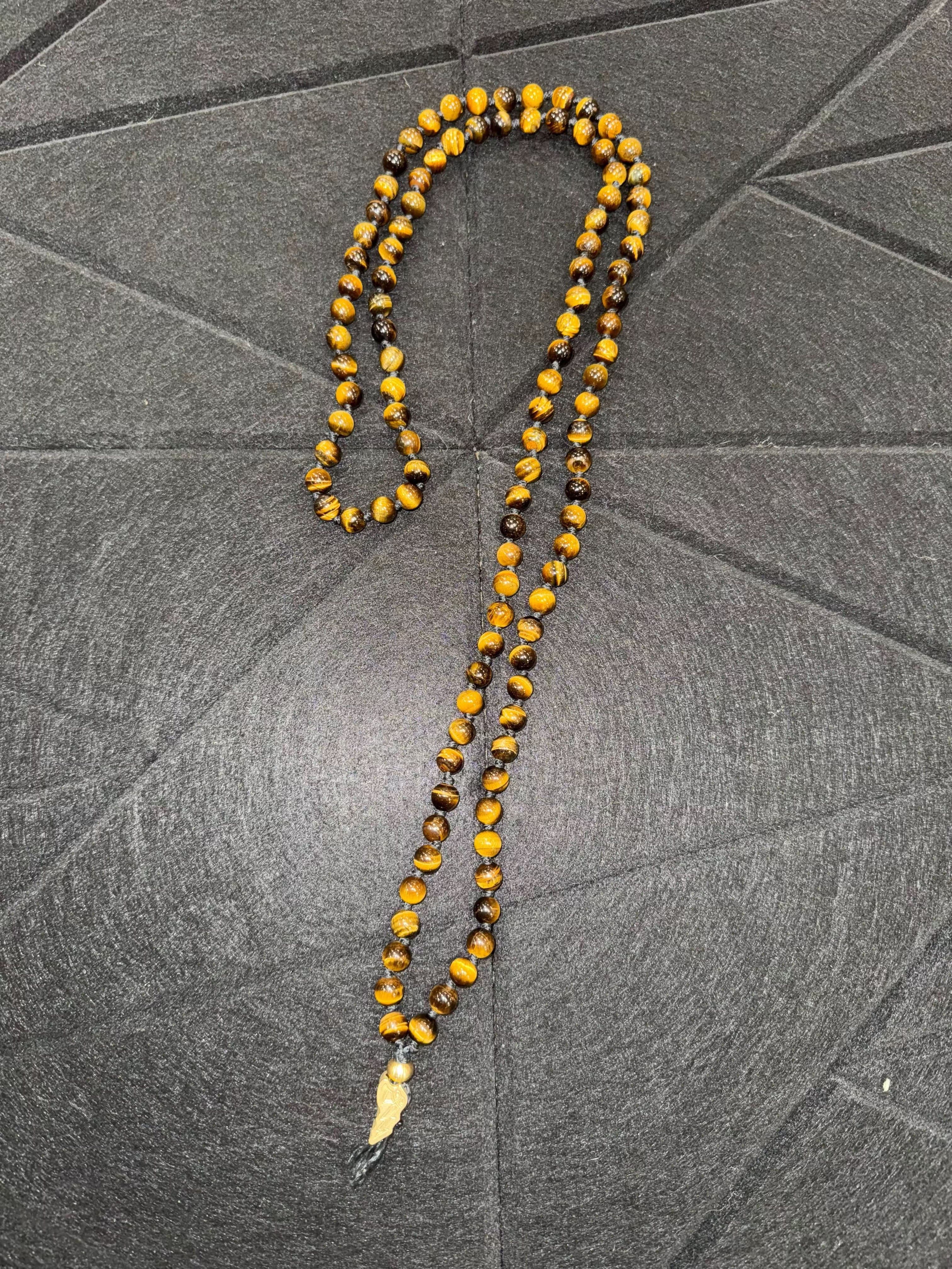 Defy Tomahawk Prayer Style Mala-Tigerseye - We Defy The Norm