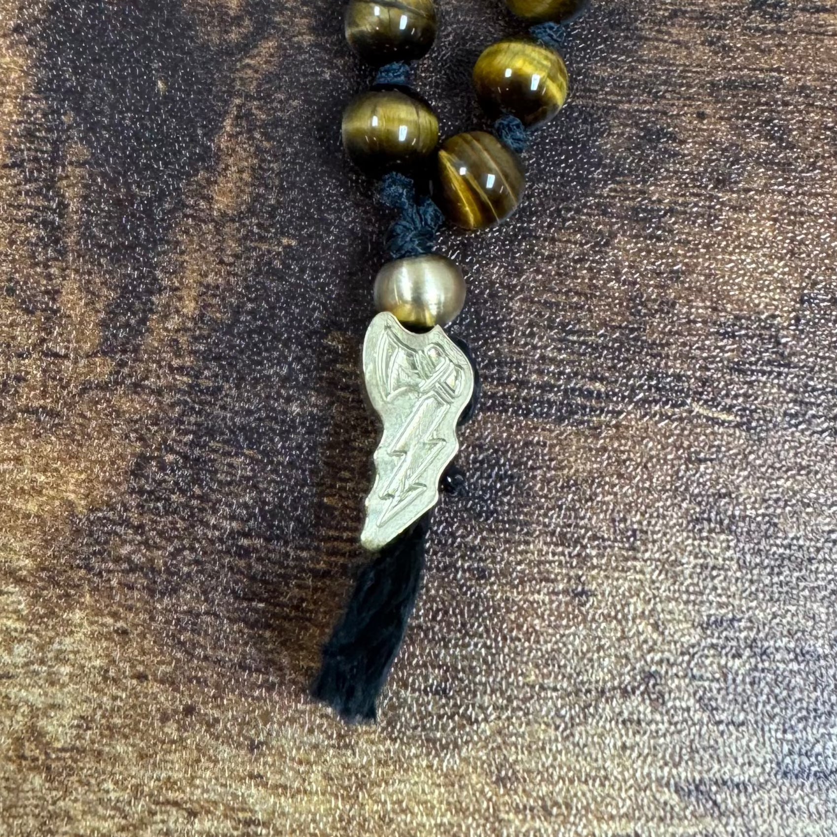 Defy Tomahawk Prayer Style Mala-Tigerseye - We Defy The Norm