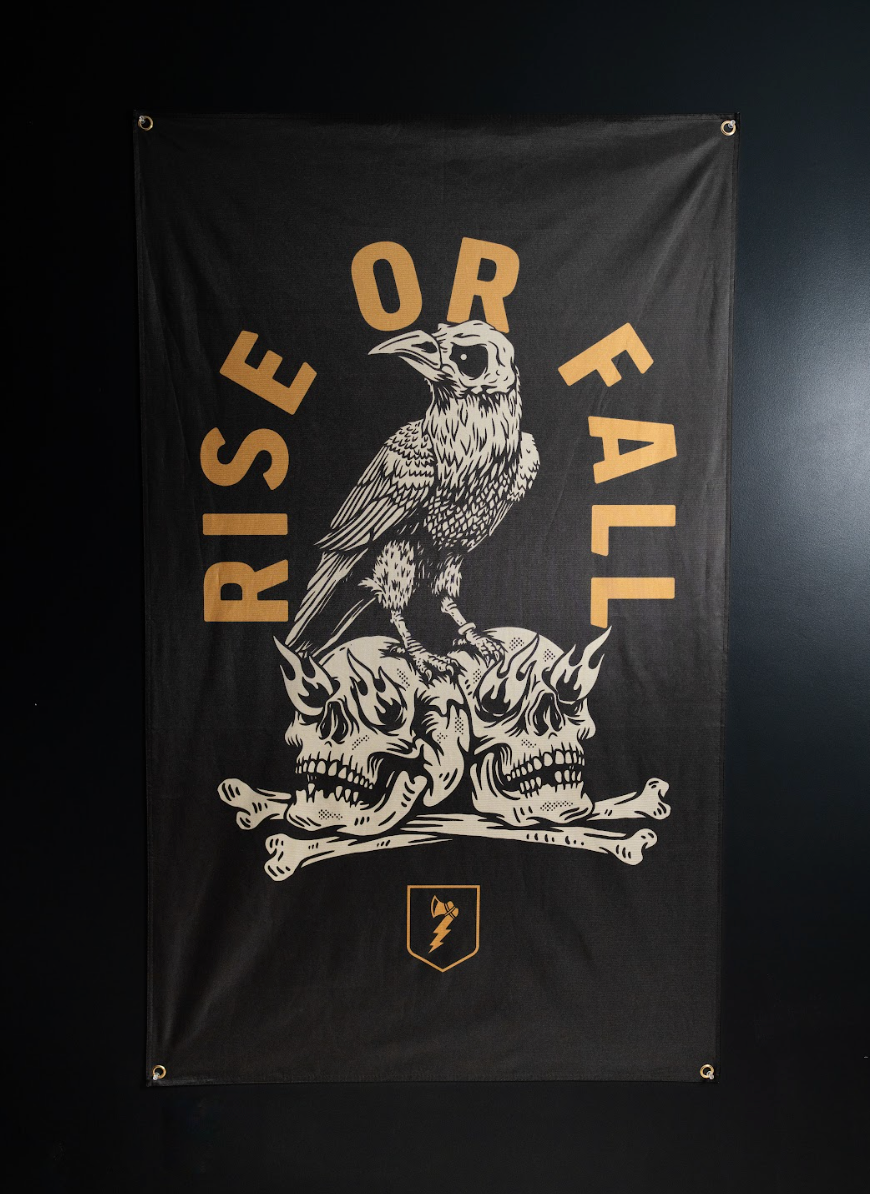 Rise Or Fall Flag - We Defy The Norm