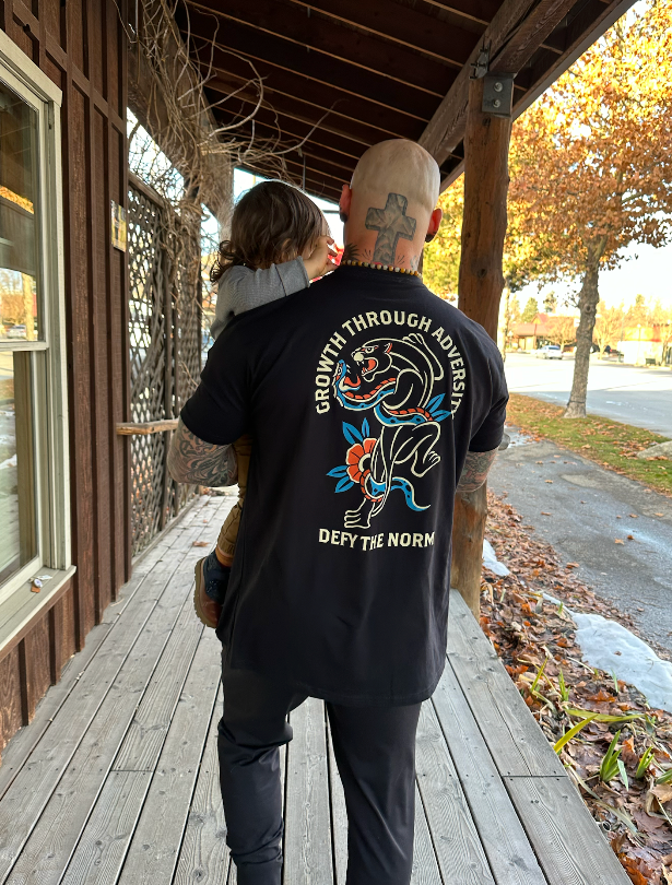 Growth Through Adversity Tee - We Defy The Norm
