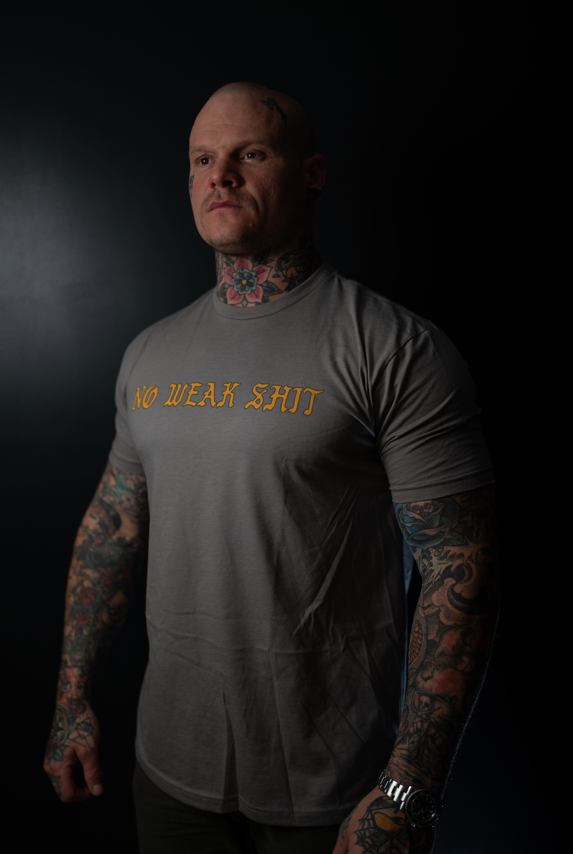 No Weak Shit T-Shirt - We Defy The Norm