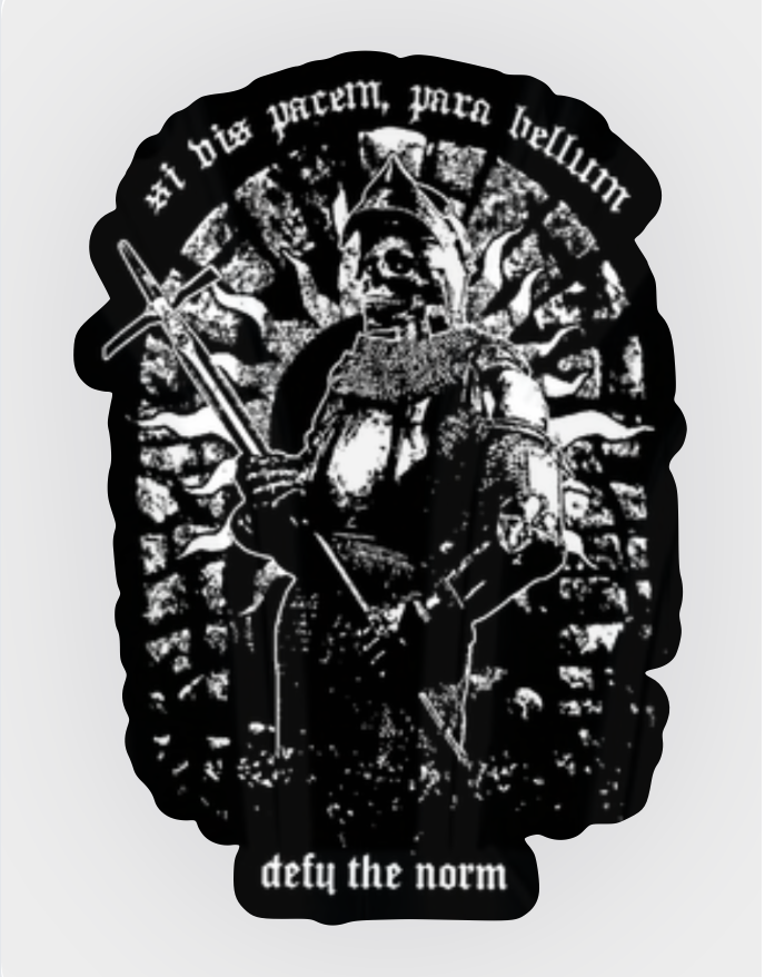 Si vis pacem, para bellum Sticker - We Defy The Norm