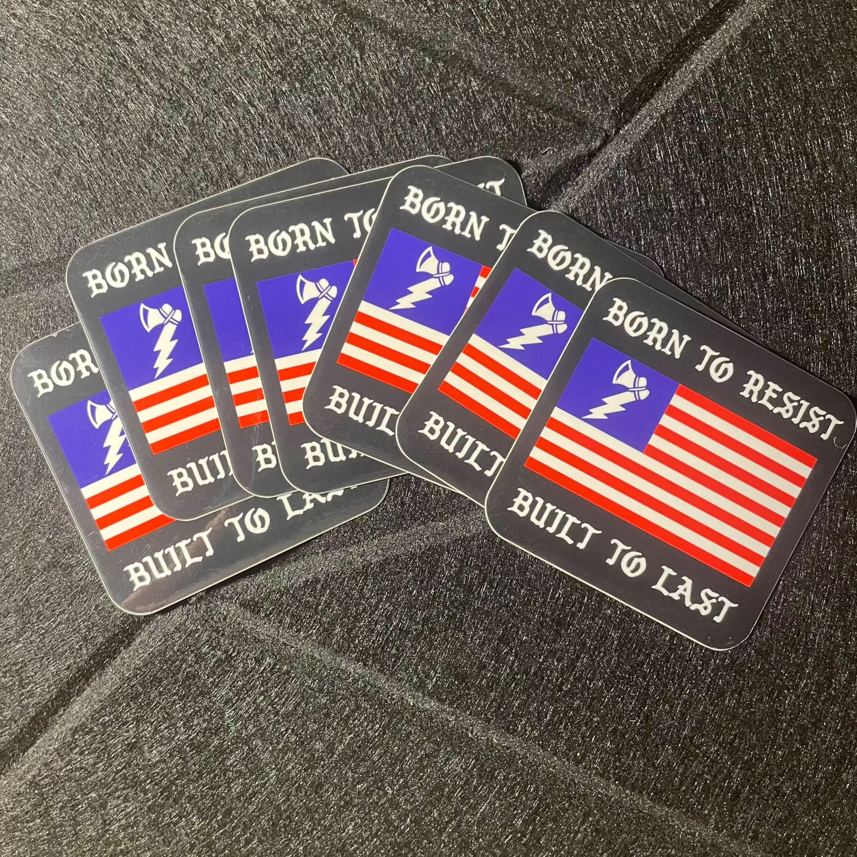 Built To Last Vinyl Diecut Sticker - We Defy The Norm