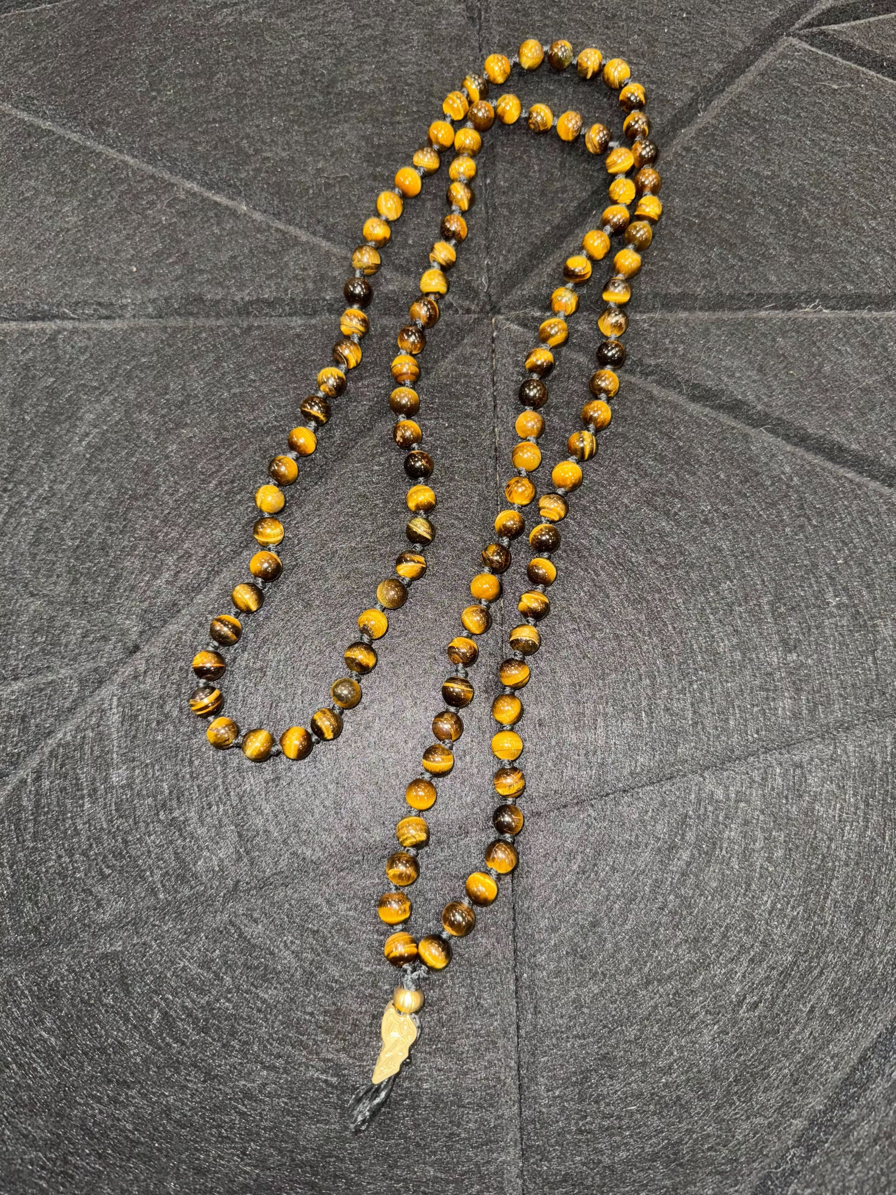 Defy Tomahawk Prayer Style Mala-Tigerseye - We Defy The Norm