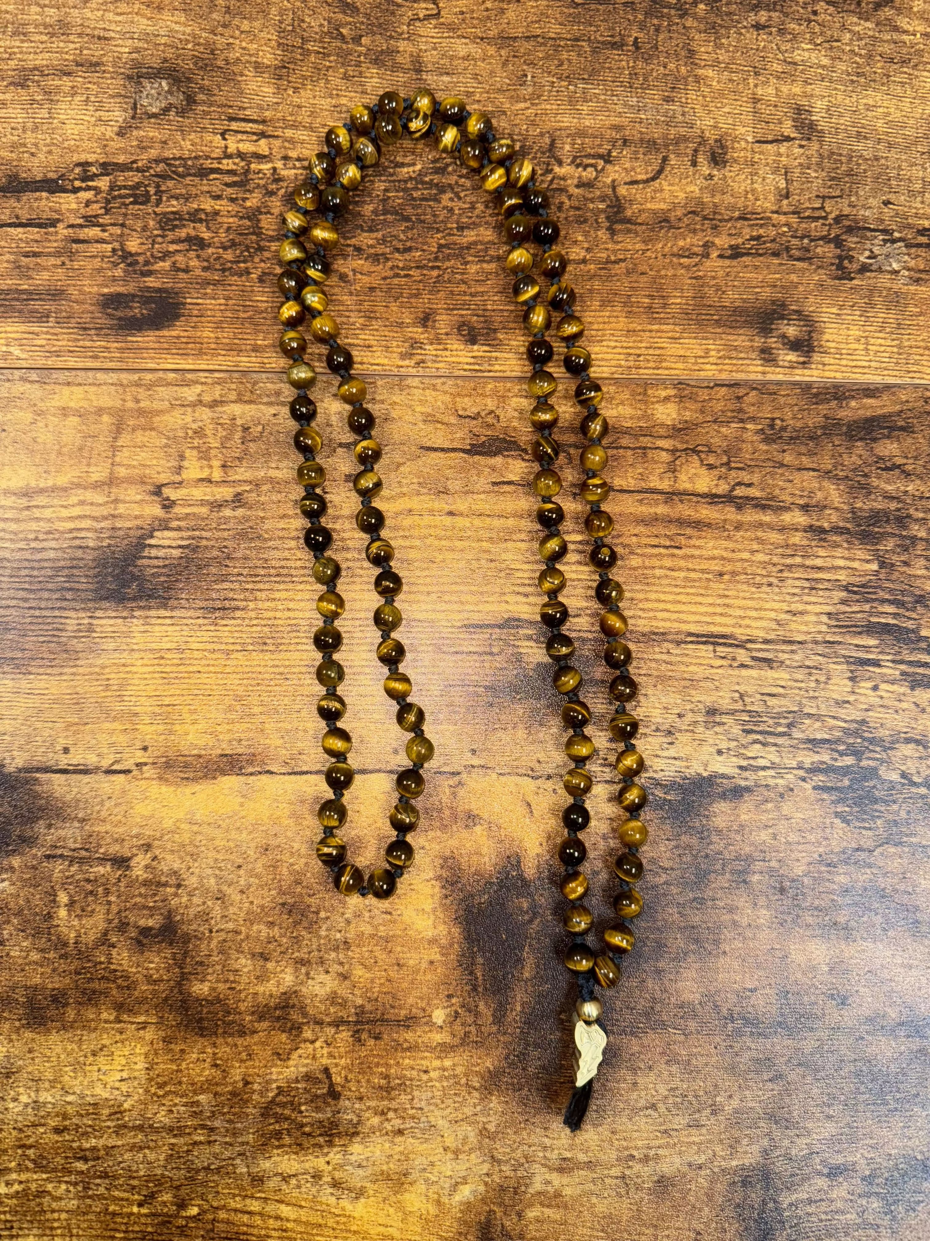 Defy Tomahawk Prayer Style Mala-Tigerseye - We Defy The Norm