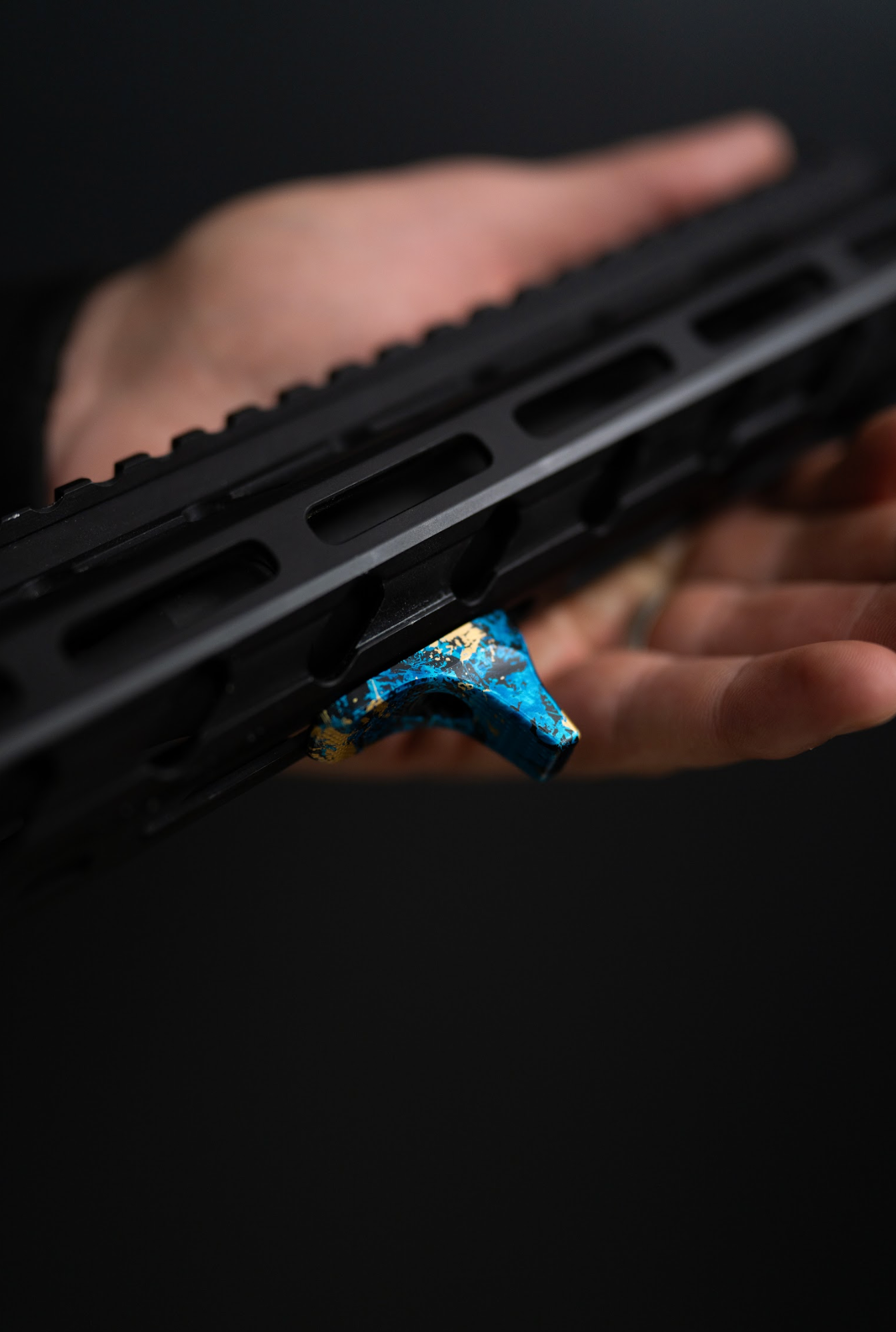 Hand Jammer 70 Series Aluminum AR-15 MLOK Handstop - We Defy The Norm