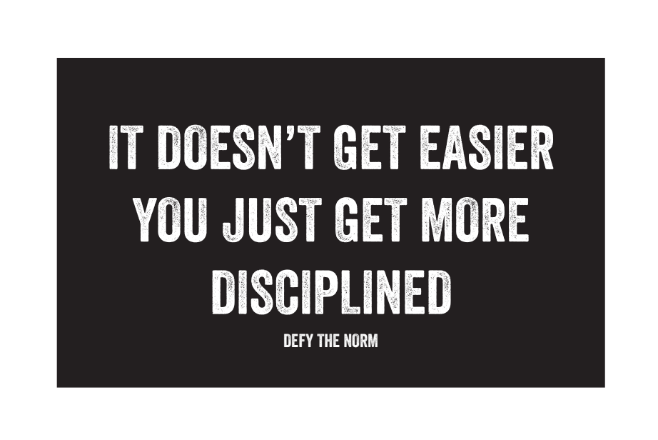 Discipline Flag - We Defy The Norm