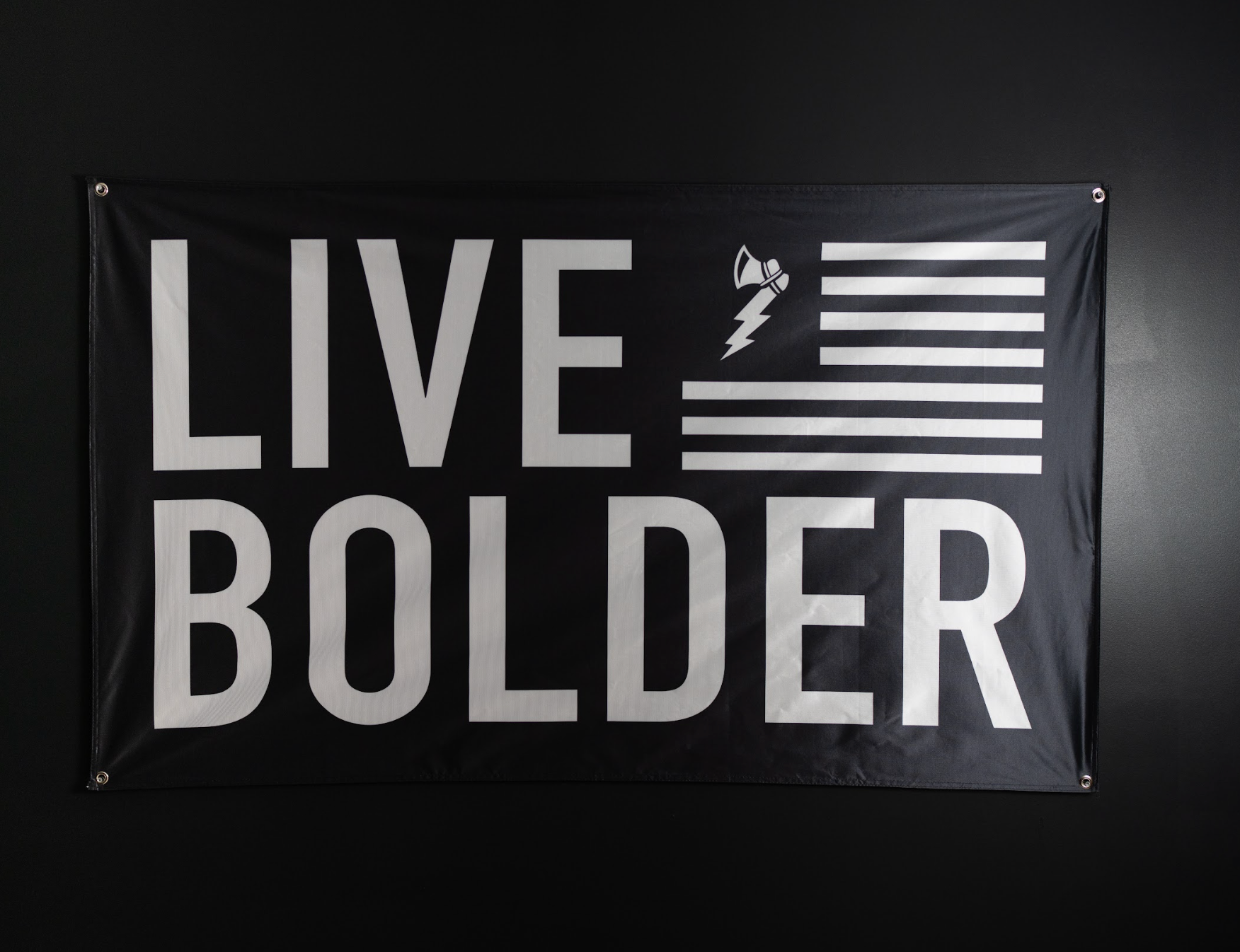 Live Bolder Flag - We Defy The Norm