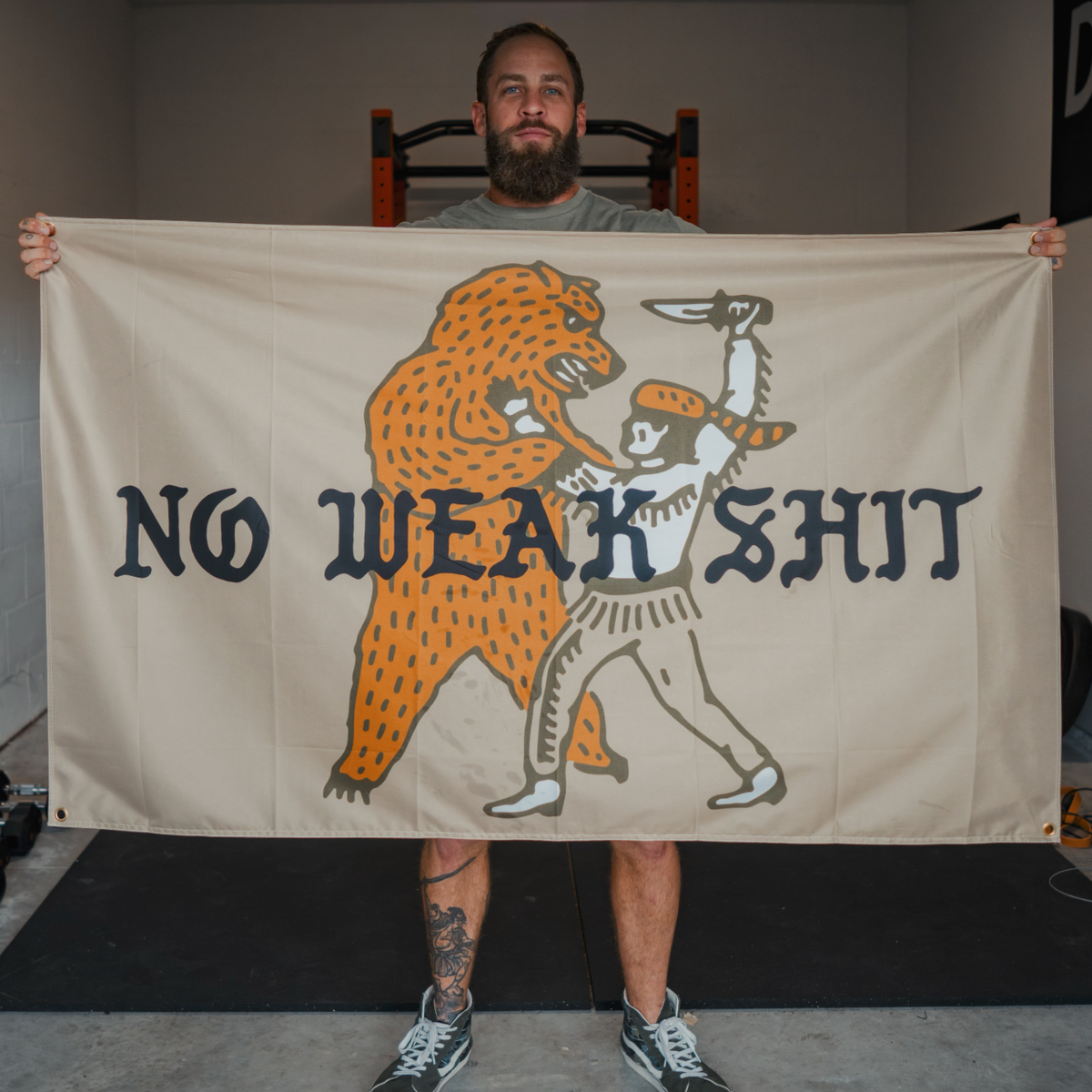 No Weak Shit Flag - We Defy The Norm