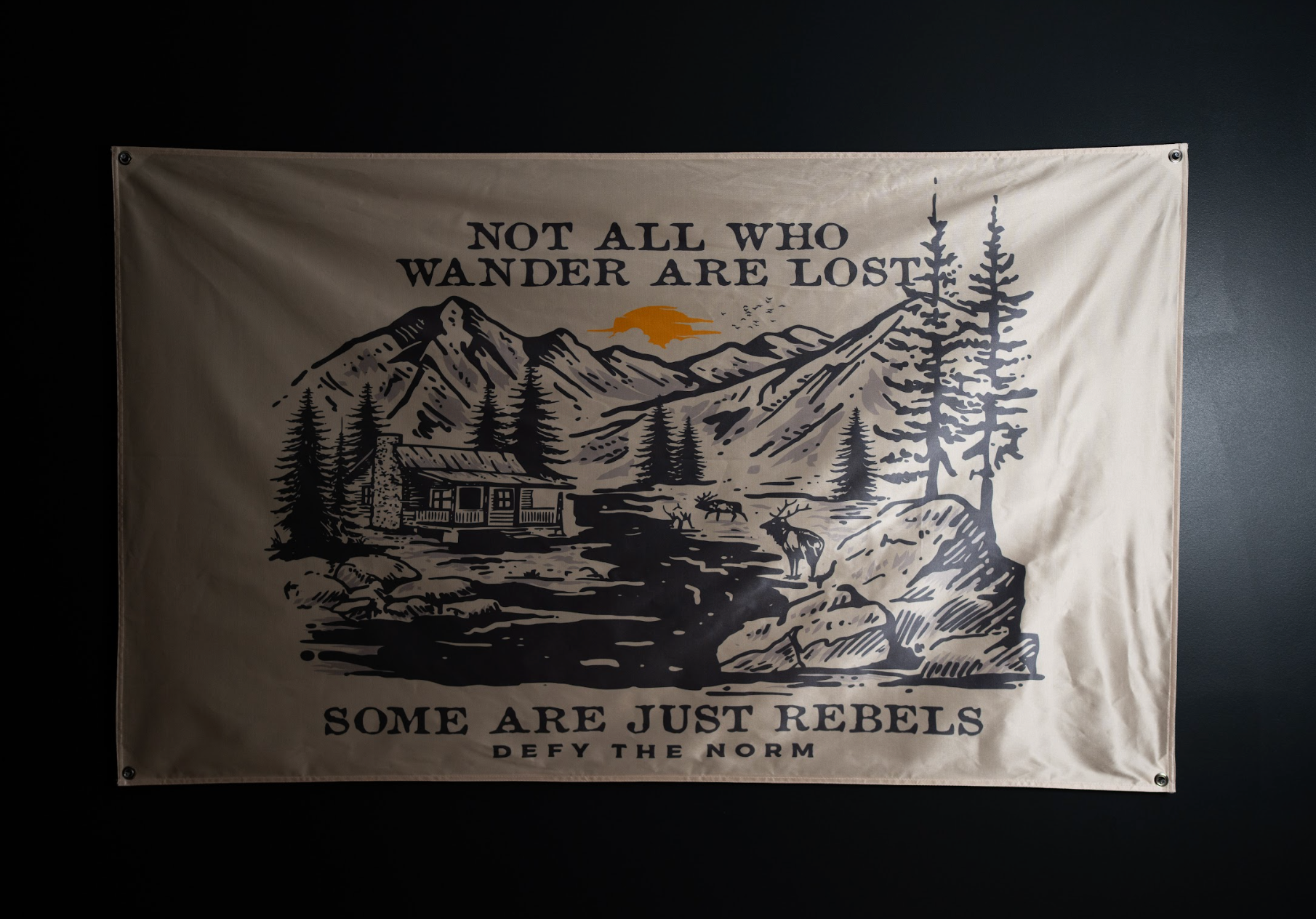 Wanderer Flag - We Defy The Norm