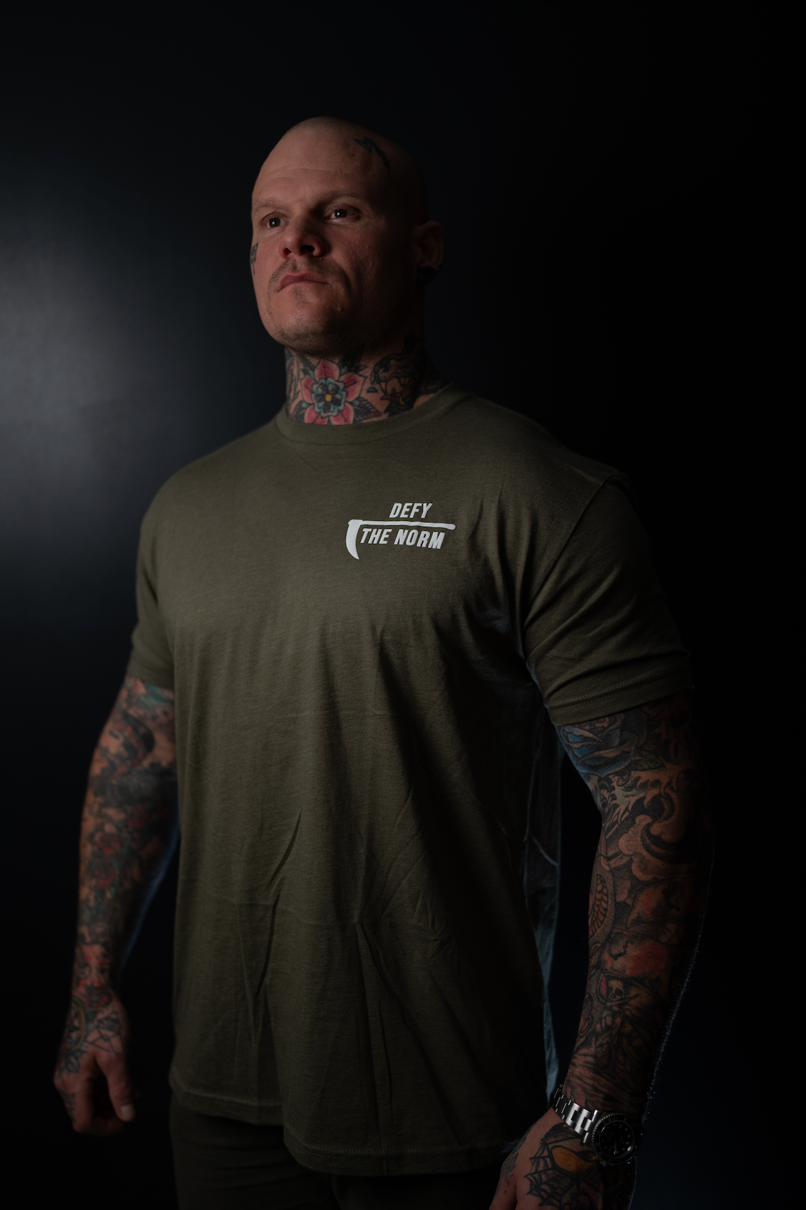 Live It Up Daily - Military Green - We Defy The Norm