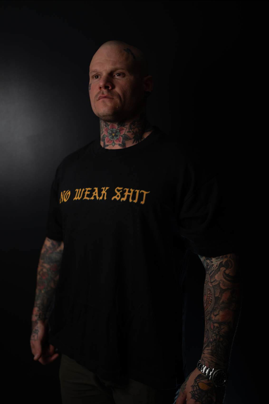 No Weak Shit Boxy T-Shirt - We Defy The Norm