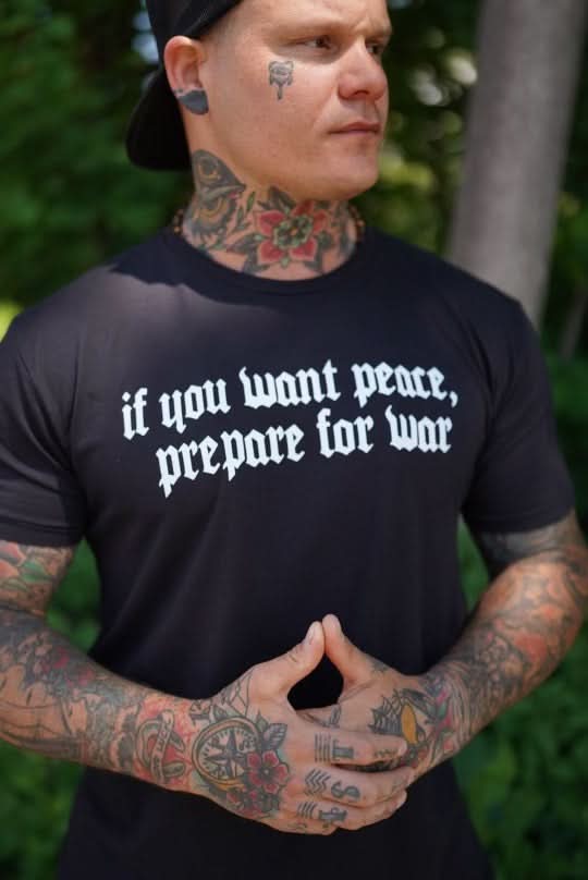 Prepare For War T-Shirt - We Defy The Norm