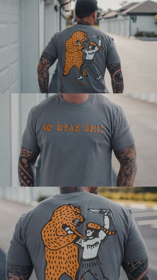 No Weak Shit T-Shirt - We Defy The Norm