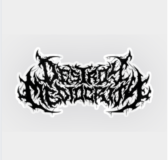 Destroy Mediocrity Sticker - We Defy The Norm