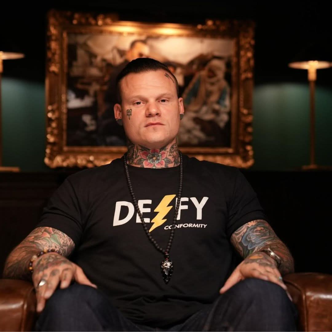 We Defy The Norm Men's Shirt Defy Conformity Bolt Shirt - PREORDER shipping 9/29